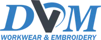 DVM Workwear & Embroidery Logo