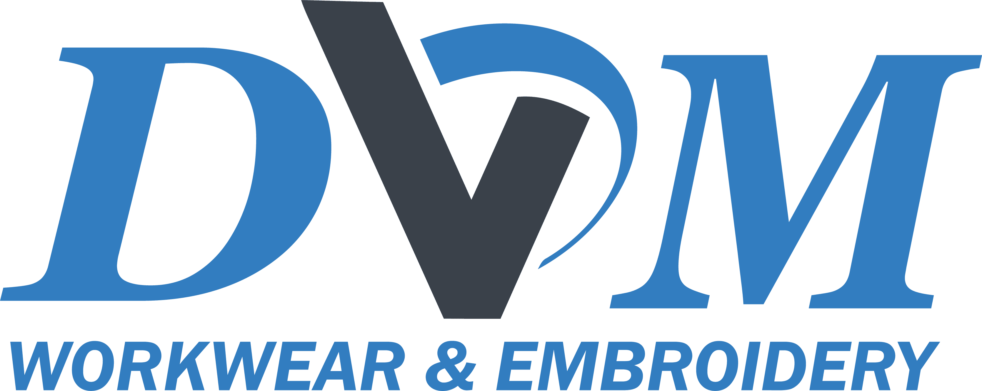 DVM Workwear & Embroidery Logo